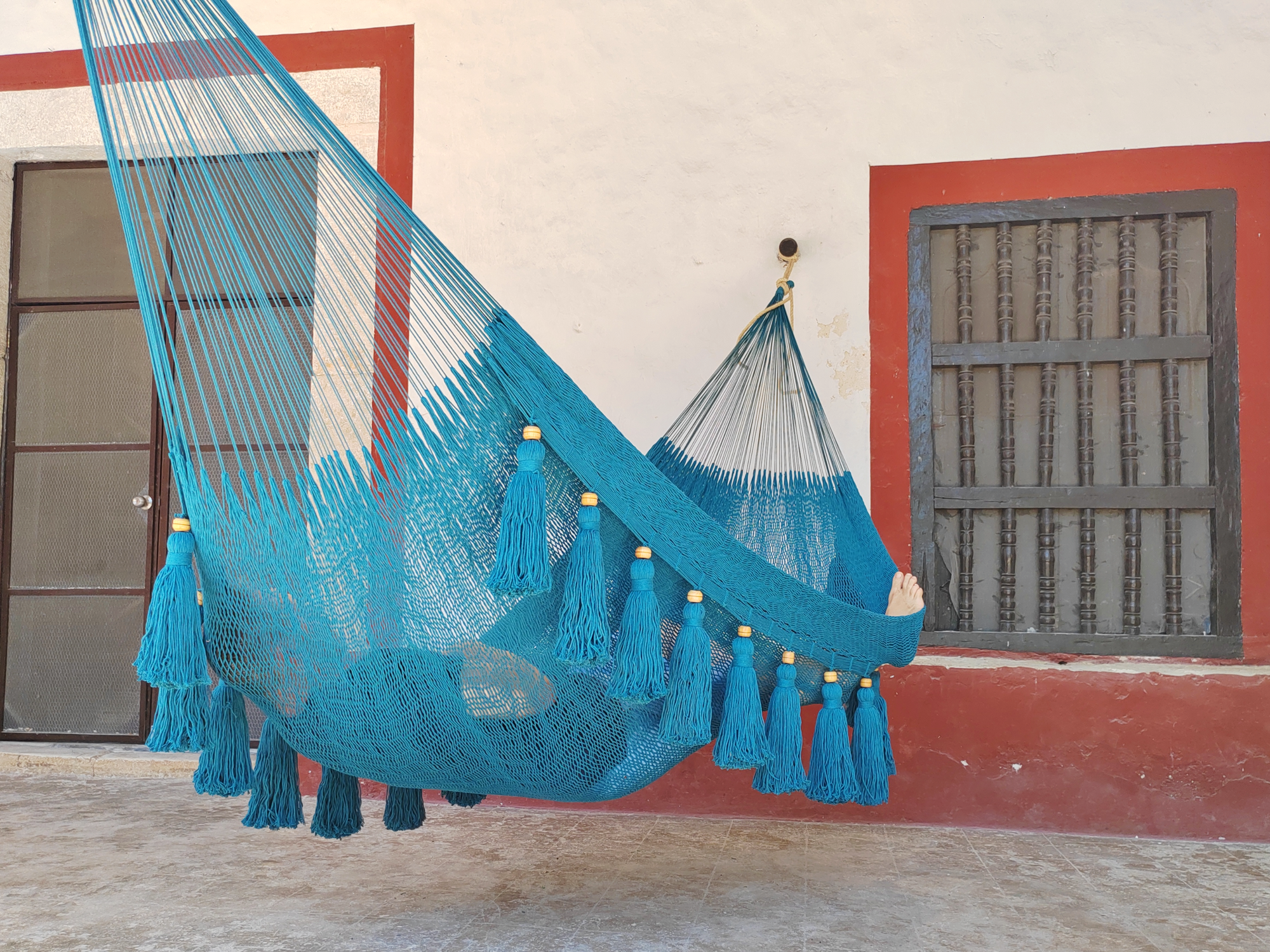 Tulum Turquesa, XL, Algodón