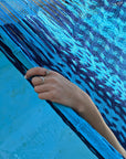 Azul y Azul Ideal, Grande, Algodón