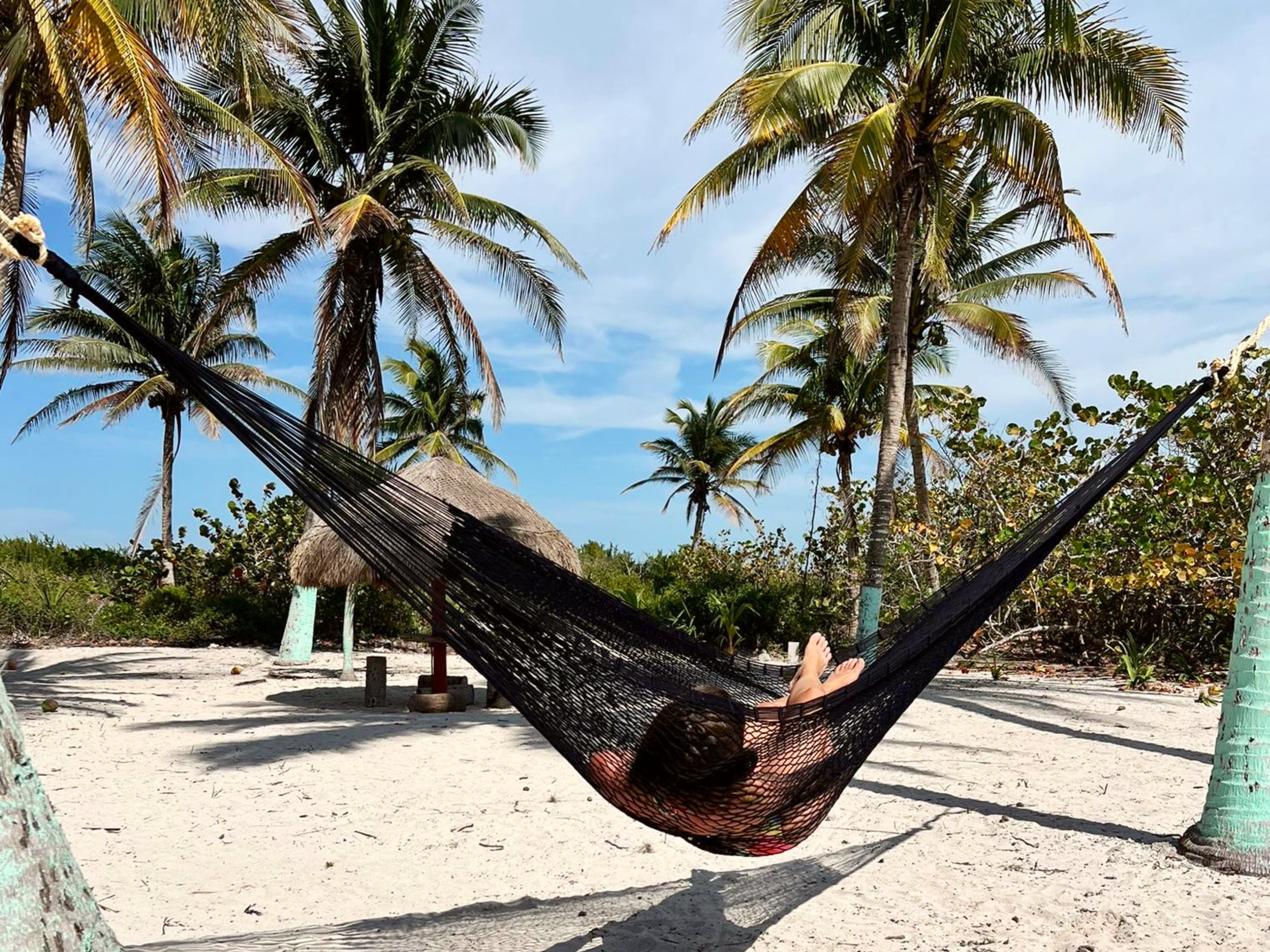 Woven Black, Large, DuraSun® – Cielo Hammocks
